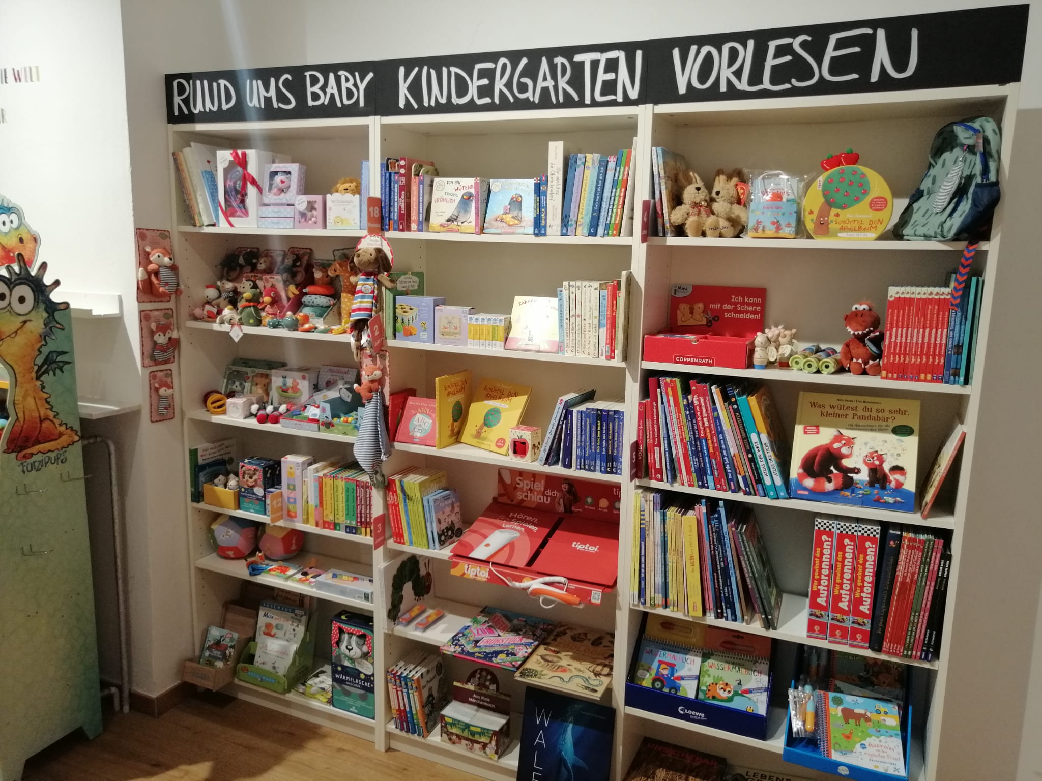 Rund ums Baby, Kindergarten- und Vorlesebücher